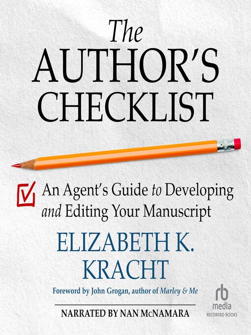 Title details for The Author's Checklist by Elizabeth K. Kracht - Available